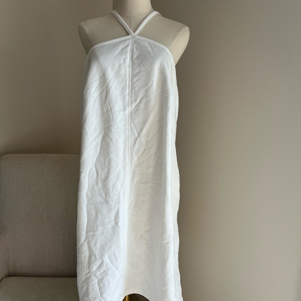 Anthropolgie Terry Cloth Halter Neck Dress
